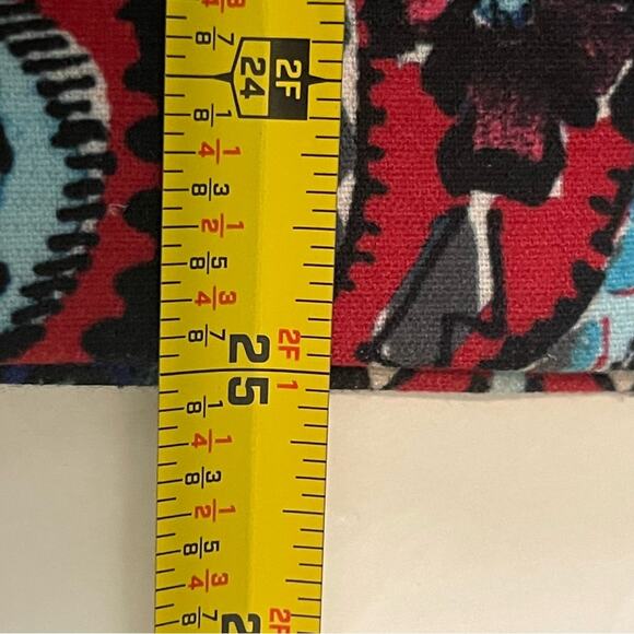 Talbots Blue Red Paisley Print OfficeCore Career Pencil Skirt NWOT Size 10 - Picture 12 of 12